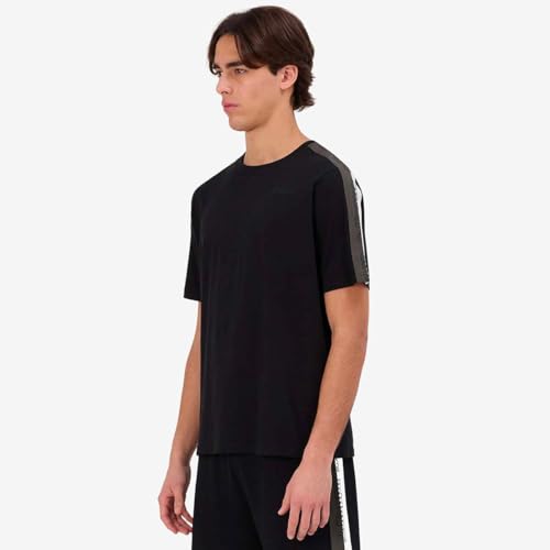 Kappa Gramio Tee t-shirt sport unisexe col rond confortable à manches courtes coupe droite