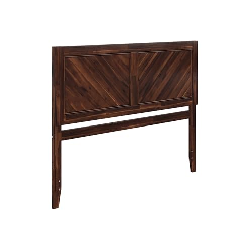 AFI, Canyon Queen Solid Wood Rustic Farmhouse Headboard, Barnwood