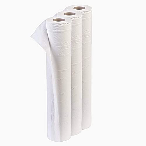 TPZ 40 Metres White Hygiene Coach Roll for Massage Table and Beauty Environment Professional Use Paper Roll Individually Wrapped with Tear Off Perforation 20 / 508mm wide - 40 Metres (3)