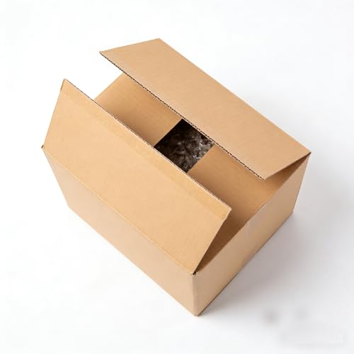 Image of HAKZEON 50 Pack 8.5 x 11 Inch Corrugated Cardboard Sheets, Cardboard Paper, Flat Cardboard Inserts for Packaging Shipping Mailing DIY Crafts, Brown