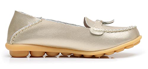 Image of VenusCelia Women's Decoration Comfy Walking Flat Loafer