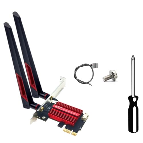 Adaptateur WiFi 7 PCIe RTL8922AE 6338 Mbps tri-bande avec antenne 10 dBi