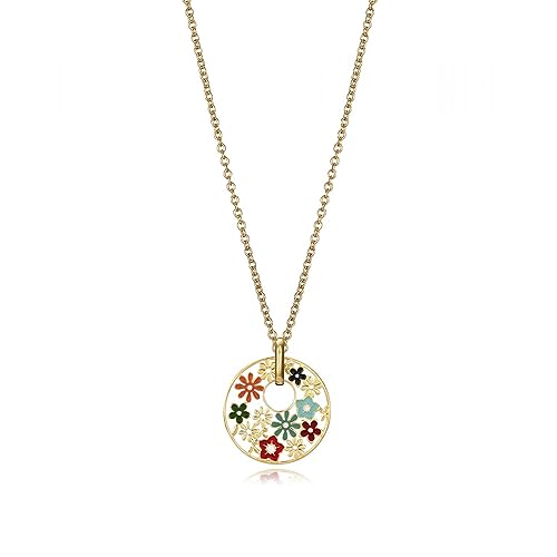 Viceroy Pingente Kiss 75290C09019 aço mulher, Liga de aço, Esmalte