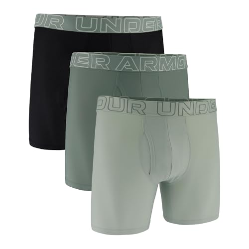 Under Armour Men's 3-Pack Performance Tech Mesh Solid 6