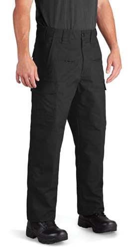 Propper Men's Kinetic Tactical Pant, Performance Cargo Pants, Work Pants for Law Enforcement, Black, 52x37