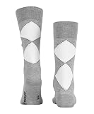 Burlington Kingston Herren Socken mit Baumwolle light grey (3400), 40-46
