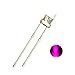 100pcs Water Clear Lens 5mm Pink LED Diode Light Round Transparent Light-Emitting Diode Lamp Through Hole