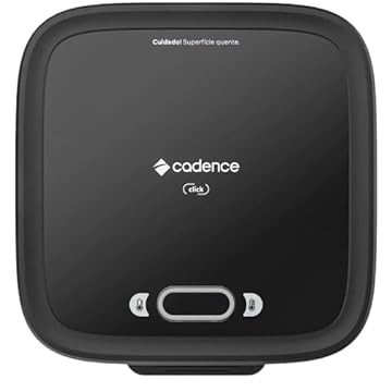 SanduicheSanduicheira Elétrica Click Preta Cadence 220Vira Elétrica Click Preta Cadence 220V