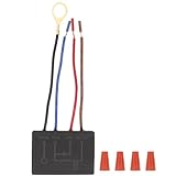 Interrupteur de remplacement pour lampe de table – avec quatre niveaux de gradation polyvalents, adaptable à différents besoins d'éclairage, que ce soit pour lire, travailler ou se détendre, module de contrôle de gradation LED