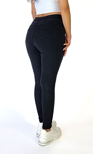 SARDONIX SRDX Pocket Jeggings Jeans Pants Women Stretch Skinny Casual Slim Fit Denim3