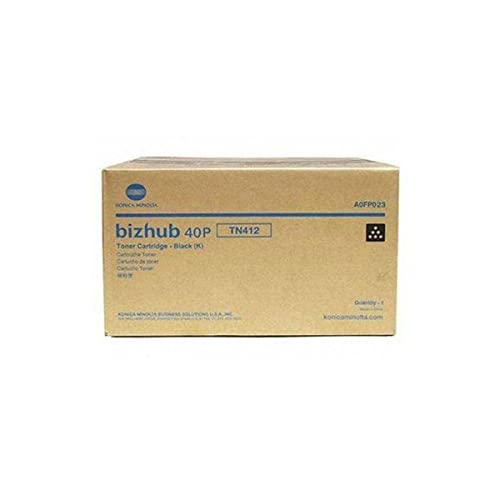 Toner noir TN-412 Konica Minolta pour imprimante de bureau laser