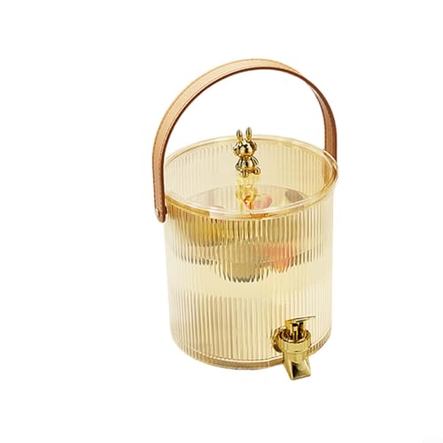 Allthingstore Gold Getränkespender 3,5L mit Zapfhahn