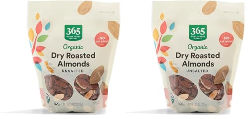 365 by Whole Foods Market Organic Dry Roasted Unsalted Almonds