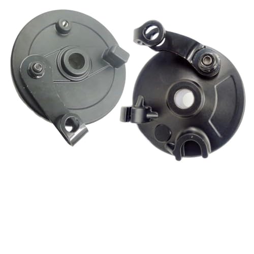 Gettimore Aluminium Brake Drum Brake Urban Travel Rear Drum Brake 12 * 12 * 5cm Easy Installation Simple Structure User-Friendly Replacement