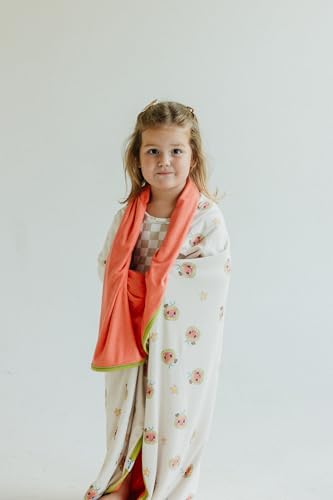 Image of Copper Pearl Jumbo 3-Layer Baby Blanket: Soft Baby Quilts for Boys and Girls | Breathable, Cozy, Toddler Blanket | Baby Quilt for Newborns | 46x46 Premium Polyester /Rayon | CoComelon