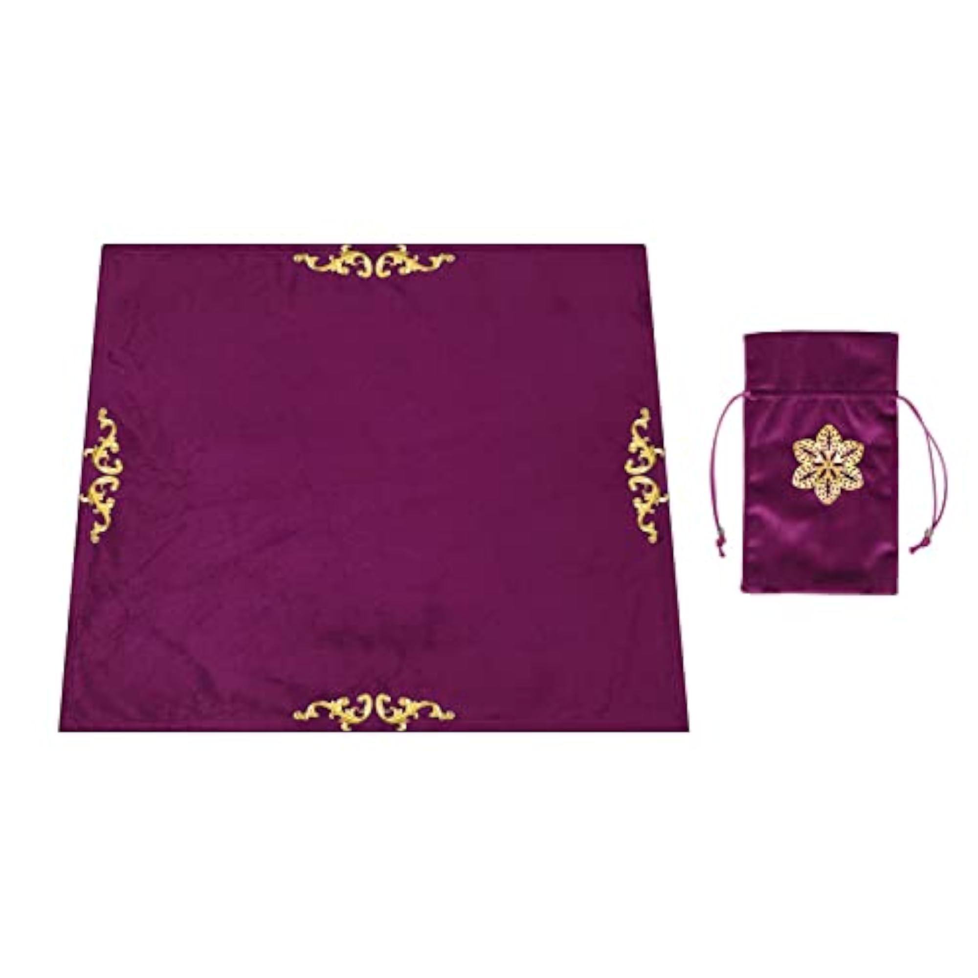 Tarot Tablecloth, Square Cover for Witchcraft Supplies