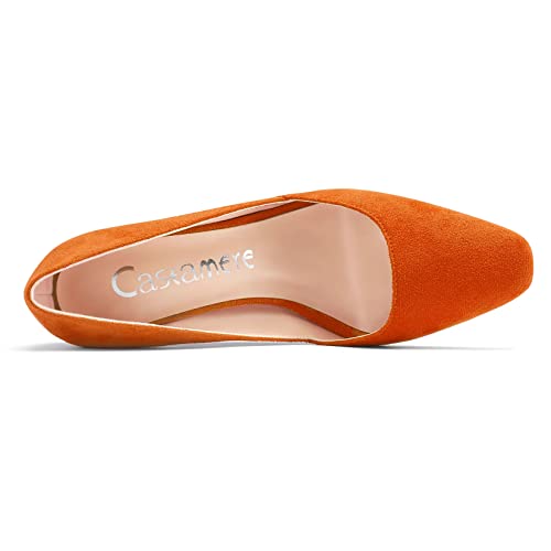 Castamere Women Stiletto High Heel Square Toe Slip-on Pumps Wedding Dress Classic 3.3 Inches Heels4