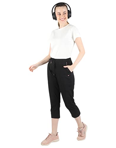 Image of Monte Carlo Womens Plain Capri |22208611-P