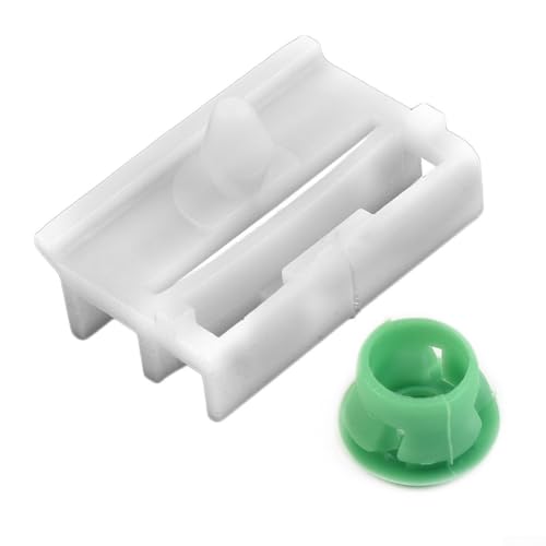 WIIYENA Lot de 20 clips de moulage pour bas de caisse et panneau à bascule pour BMW E36 E46 E90 E91, vert et blanc, matériau Pa6