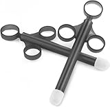 NITONAMI ローション注入器 2本セット 10ml大容量 プラスチック 注射器 尿道プラグ ラブ注入 (黒)