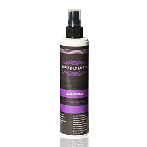 Friseurmeister Leave-In Spray für Glanzspray, Glättungspray, Stylingspray, Haarspray für alle Haartypen 250ml Cover