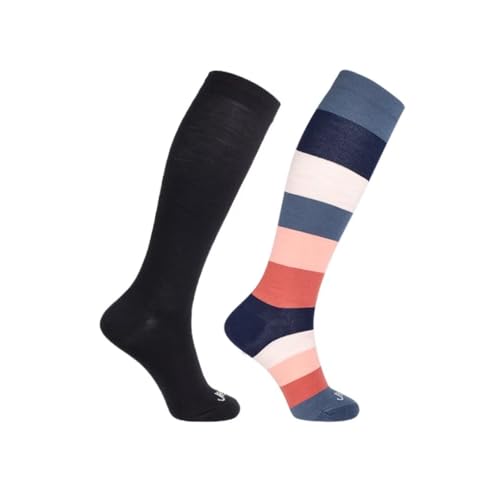 Image of ja vie Women & Men Comfy 75% Merino Wool Compression Socks 15-20mmHg Extra Soft