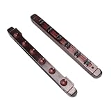 La conception à 6 fentes offre suffisamment d'espace for organiser et afficher soigneusement vos queues de billard.