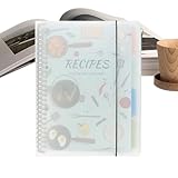 Ottima scelta per i regali: mostra il tuo rispetto e supporto per il tuo hobby con questo regalo premuroso e pratico. Questo diario con ricette in è adatto per vacanze, compleanni o anniversari speciali, rendendolo un simbolo perfetto del tuo apprezzamento per gli appassionati di cucina che vogliono documentare i tuoi piatti preferiti