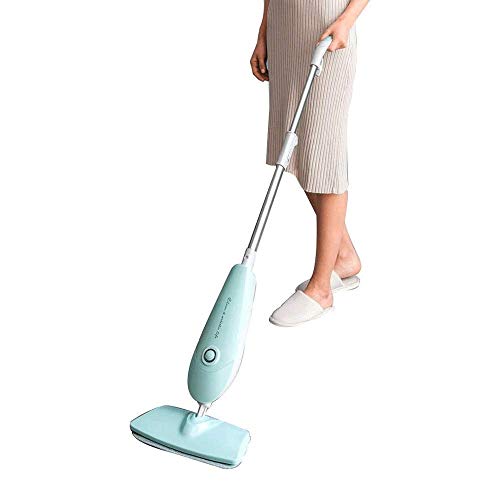 Boden Dampfgarer for Holz elektrische Hochtemperatur-Dampf-Mopp, Haushalt Wired 15S Schnelldampfentnahmetemperatur Mite Steam Mop, werden kann, um