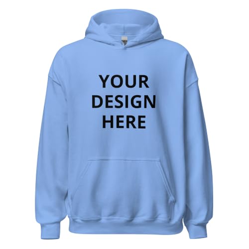Image of Maydear Custom Hoodie Unisex Pullover Sweatshirt | Personalized with Photo, Logo or Text, For Men & Women