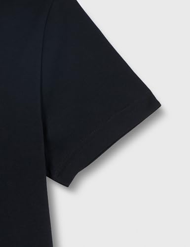 GANT Slim Shield V-Neck T-Shirt Camiseta, Black, L para Hombre