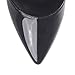 miss left Women's Fashion Ankle Buckle Strap Block High Heel Pumps Closed Pointed Toe D'Orsay Dress Party Event Shoes Size 7.5 Black