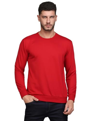 Image of SPUNN Men's Cotton Round Neck Full Sleeves Sweatshirt.