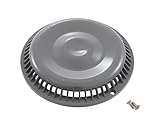 Afras Anti-Vortex Drain Cover 7.375 inch - Light Grey Pool Main Grate Replacement 7 3/8 with 2 Screws 11064LTGY