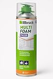 Illbruck FM220 PU-Schaum 500 ml – 1K Montageschaum mit 2-in-1 Adapter – Zum Füllen, Dämmen &...