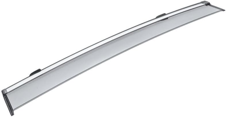 WellVisors Window Visors Wind Deflectors Compatible with Lincoln 2015-2019 MKC with Chrome Trim Rain Guards 3-847LC002