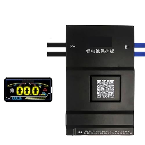 LDHJBNAC 150A JK-B1A20S15P 16S 48V Lifepo4 Battery 1A Active Balance 8S 24V 12S 17S 18S 20S 18650 Li-Ion LTO Camping Ebike(JK-B1A20S15P 2.5 LCD)