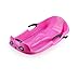 ZKZK Snowboard in plastica Monopattini da Neve Slitta da Esterno per Adulti e Bambini Slitta per Bambini Macchina per la rimozione Rapida della Neve (Rosa) 70 cm