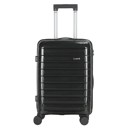 AGVOTK 20 inch carry on luggage with TSA lock in black