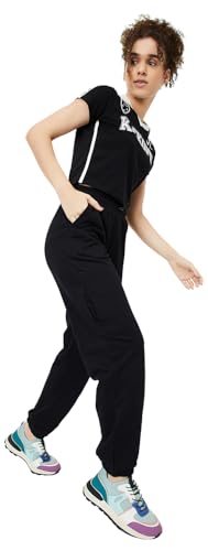 Image of Max Plus Size Women Solid Athleisure Cargo Joggers