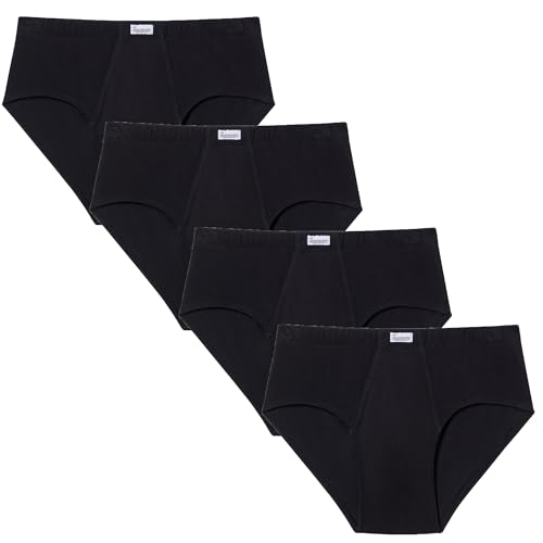 Abanderado Pack Slips Abiertos Línea Original de Algodón 100% Hombre x4