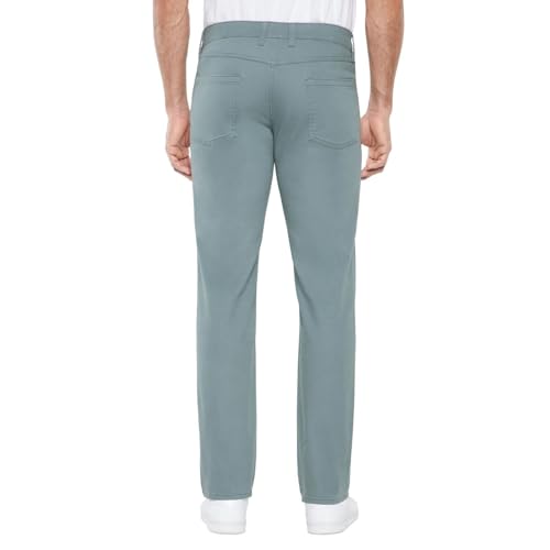 Image of GAP Mens Pants, Lightweight Slim Fit 5-Pocket Cotton Twill Mens Casual Pants - Blue 32W X 30L