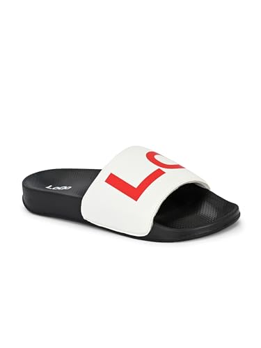 Image of LOQO Men's Marbella White Comfort Sliders