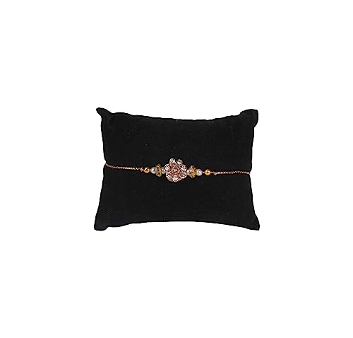 Image of Frostick Rakshabandhan Special Rakhi gift for brother, Chocolate Gift Pack - 8 Pcs (Includes Rice & Tilak) (Random Design Rakhi)