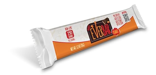 EverBar - Milky Chocolate Bars With Peanut Butter Cream, 24