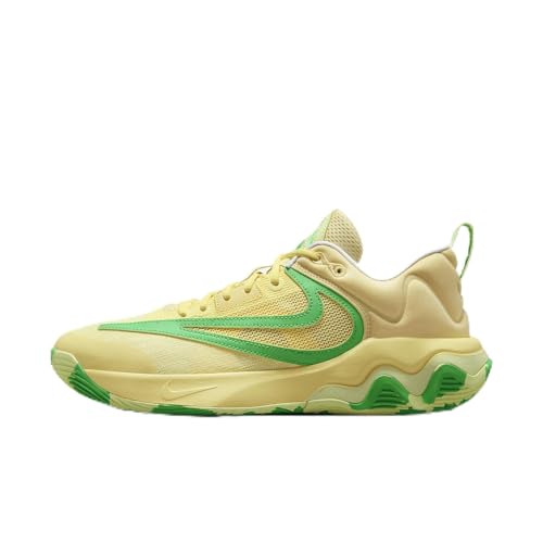 Nike Giannis Immortality 3 Basketball Shoes (DZ7533-700, Soft Yellow/Barely Volt/Light Laser Orange) Size 10.5