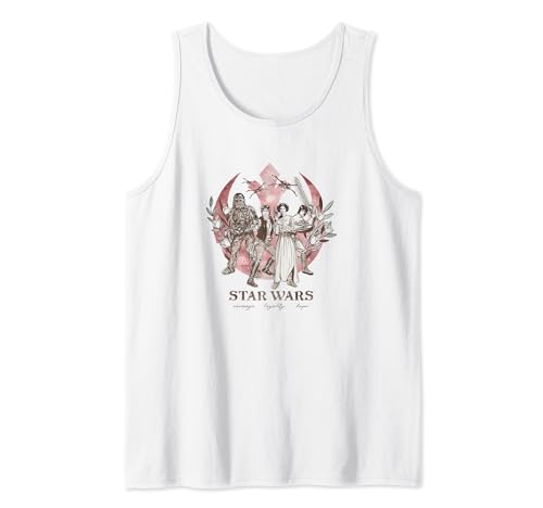 Débardeur floral Star Wars Rebel idéal pour vos sorties estivales et festivals geek