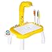 Table De Projection De Dessin 3 en 1 pour Enfants, Jouet De Projecteur De Trace Et De Dessin, Machine De Peinture Éducative pour Enfants, Ensemble De Bureau De Tableau d'apprentissage