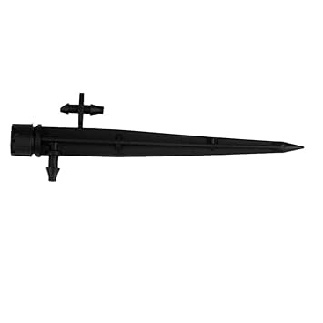 Polkadot 13cm Micro Irrigation Sprinkler Adjustable Emitters Stake Water Dripper 50Pc