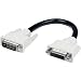 StarTech.com DVIDEXTAA6IN 6-Inch DVI-D Dual Link Digital Port Saver Extension Cable M/F